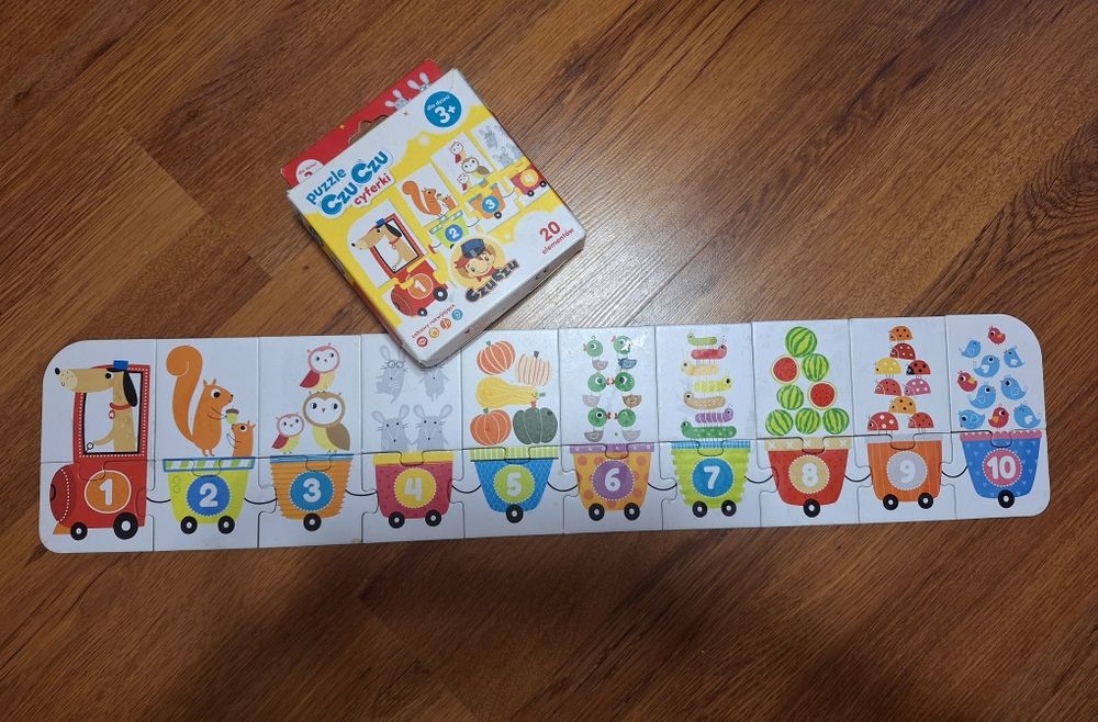 Puzzle CzuCzu cyferki