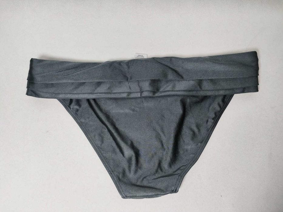 Majtki kąpielowe 44 srebrne z wysokim stanem STD0211B LA REDOUTE
