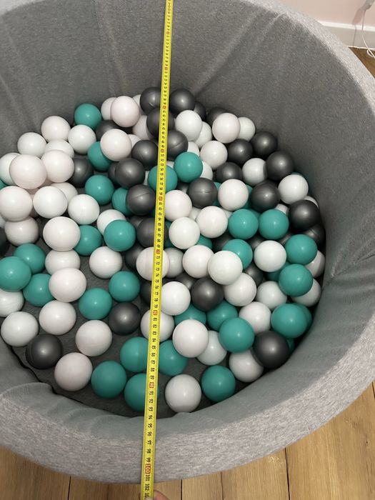 Сухий дитячий басейн з кульками діаметр 100см