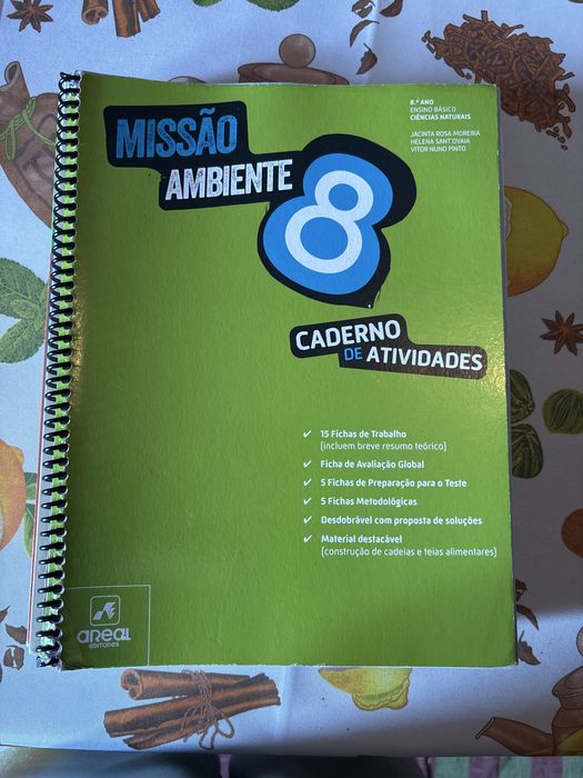 Livros de fichas 8 ano