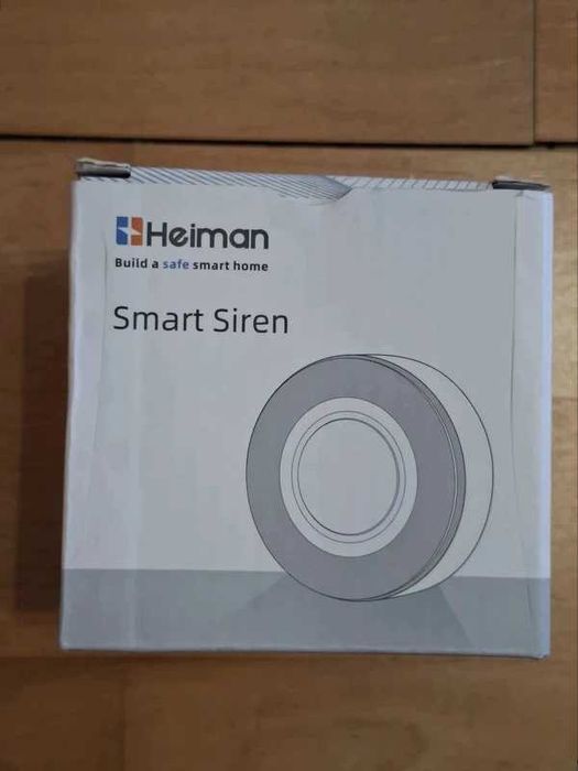 Sirene Alarme Inteligente Heiman Zigbee 3.0 - Nova