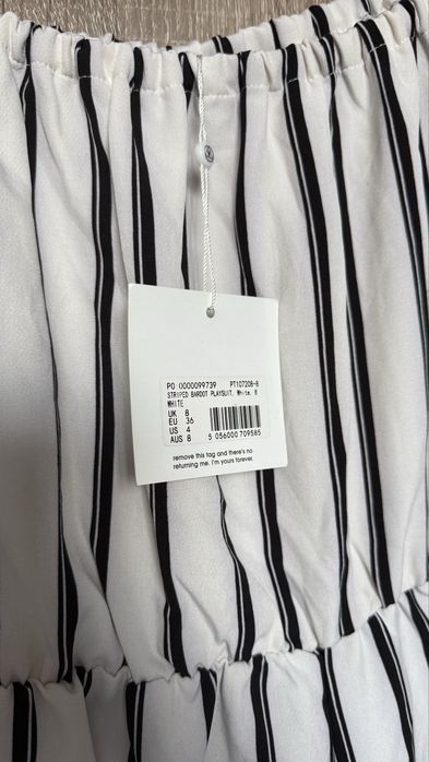 Комбінезон missguided у смужку із шортами плаття шорти H&M сукня