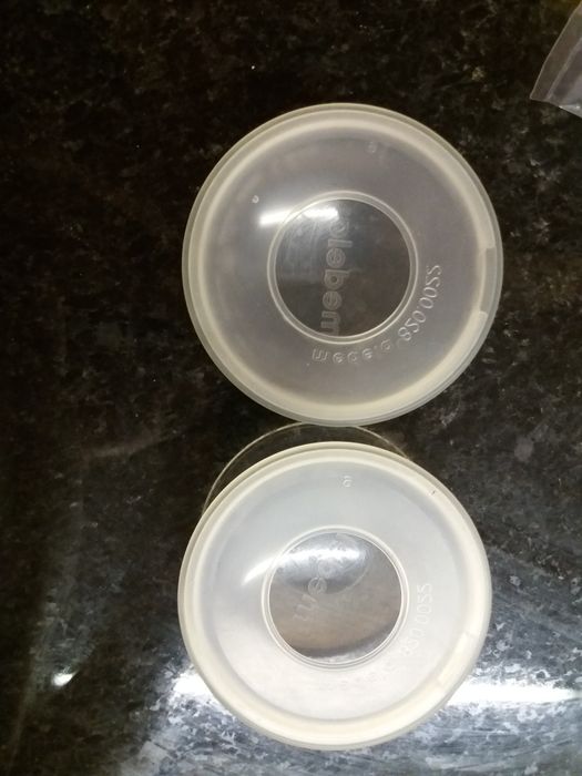 Conchas coletoras leite medela