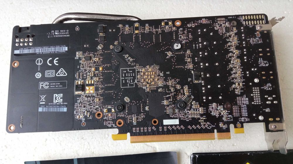 Видеокарта MSI ARMOR Radeon RX 570-4GB-DDR5