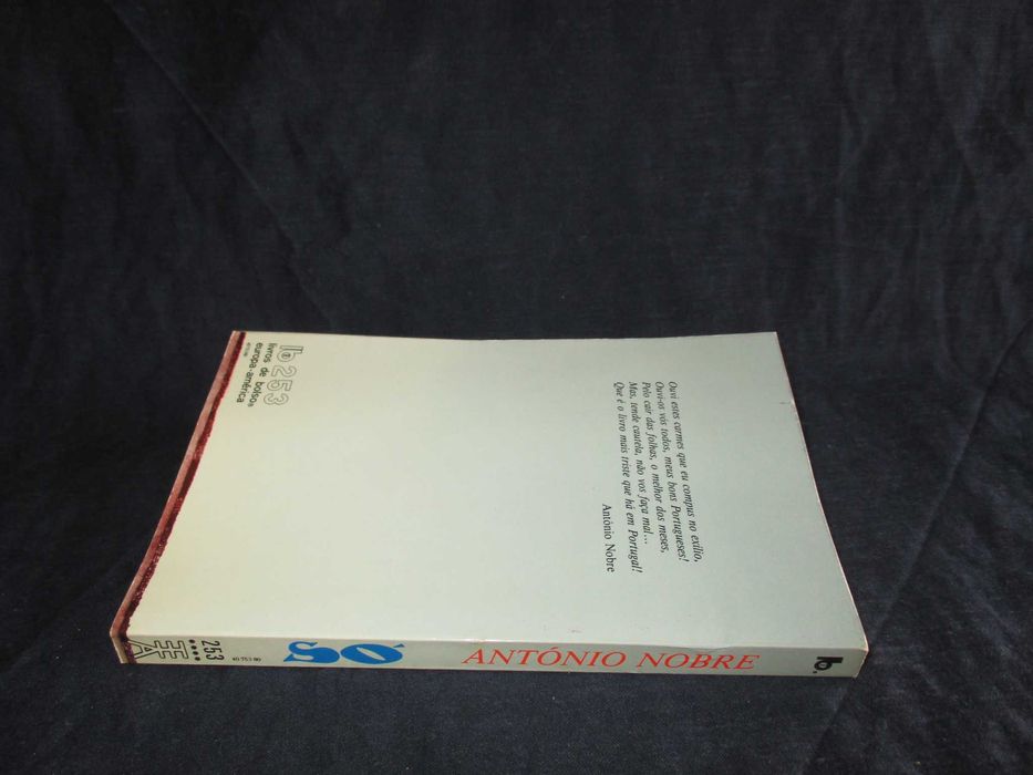 Livro Só António Nobre Bolso Europa-América 253