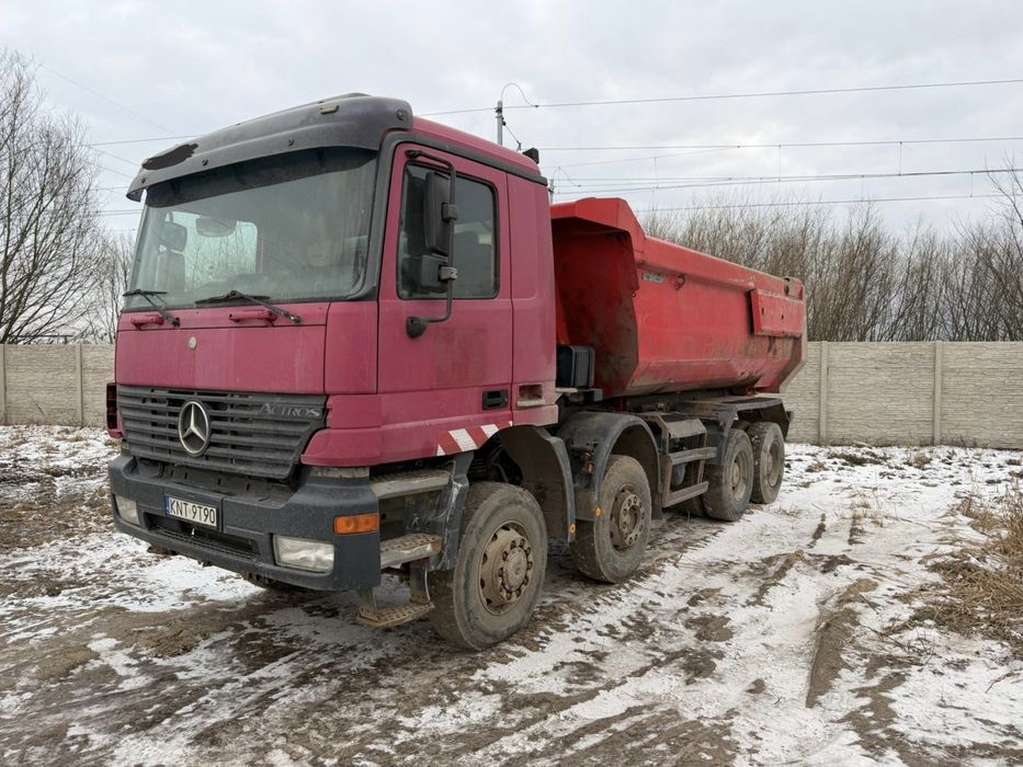 Wywrotka Mercedes Actros 4140, 8x6 Meiller! Hydroklapa