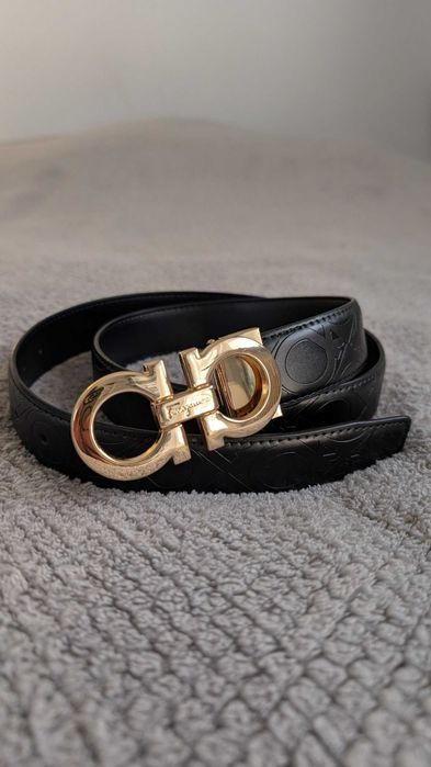 Pasek Salvatore Ferragamo złoty