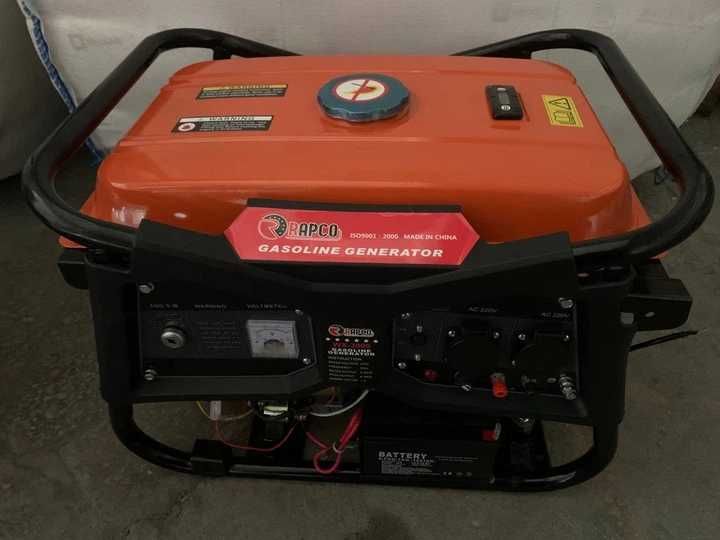 Газовий Генератор 4 кВт електростартер,RAPCO WX-3800 мідь,гарантія 1 р