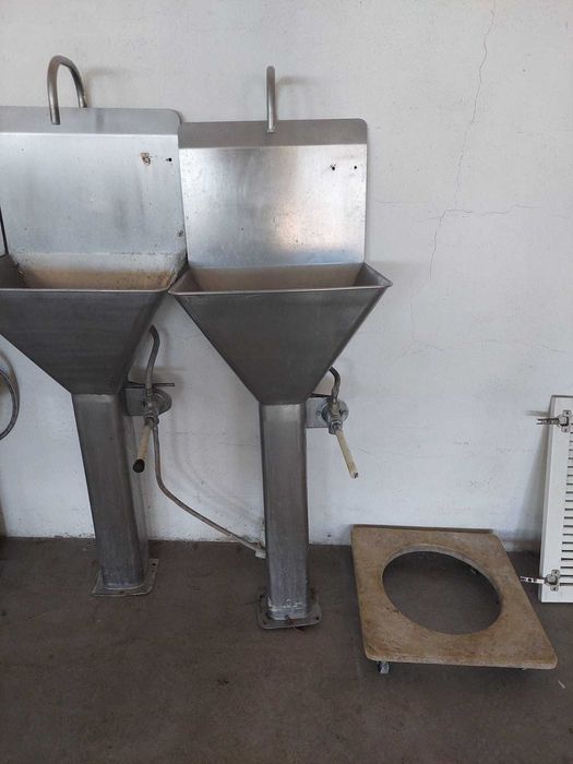 Lavatório industrial em inox