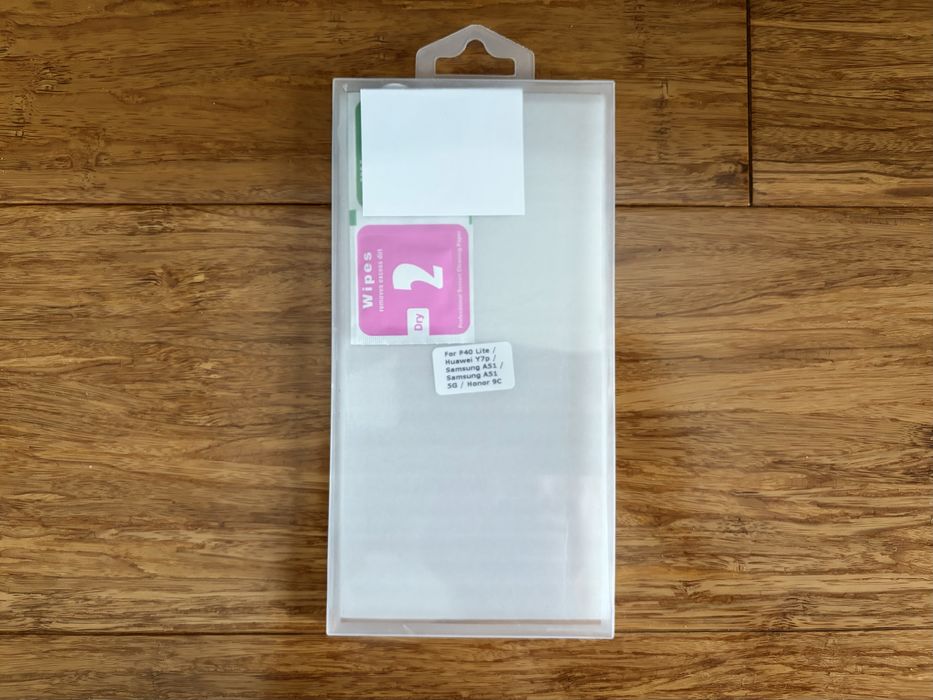 Szkło ochronne Samsung Galaxy A51 / Huawei P40 lite / Y7p /Honor 9C (nowe)