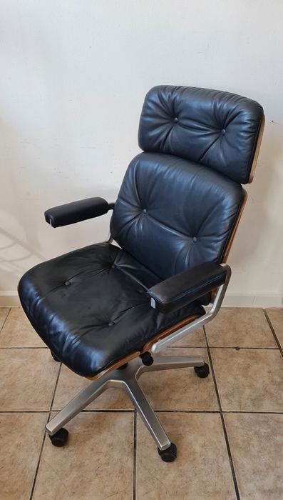 Martin Stoll ,fotel gabinetowy,biurowy ,Giroflex,lata 70,mid-century