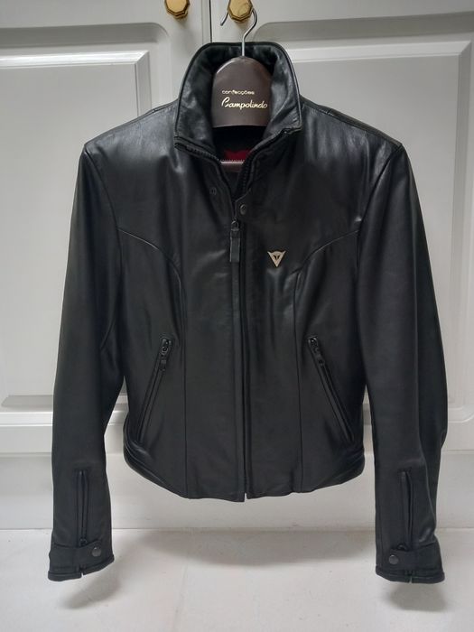 Blusão motard pele Dainese senhora tamanho 40