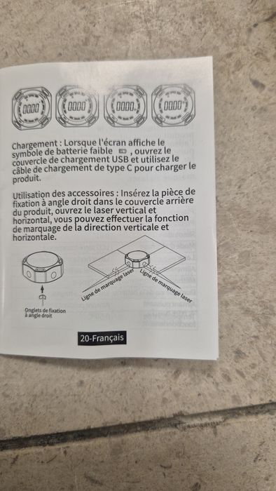 Laser diagonal novo