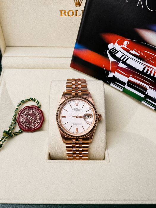 Złoty Rolex Datejust 1601 Rose Gold – niezwykle rzadki  – złoty Jubilee