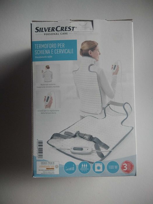 Almofada cervical com massagem e aquecimento