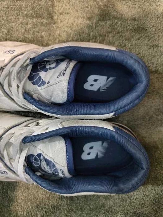 Ténis New Balance 550 Navy Tamanho 42.5 com caixa