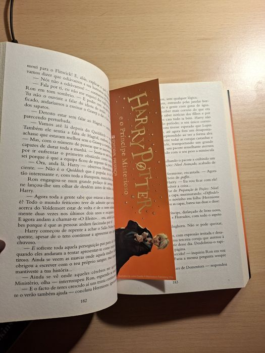 Livro Harry Potter e o príncipe misterioso