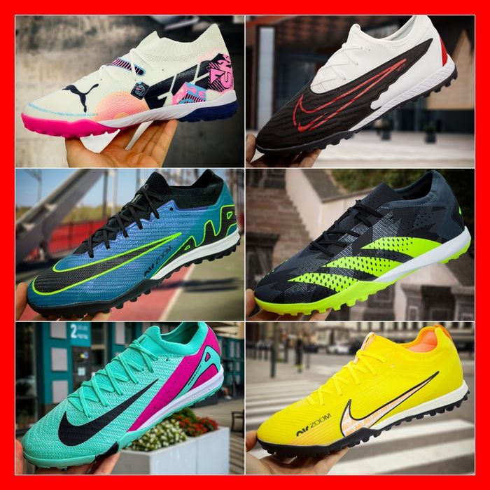 БЕЗ ПЕРЕДПЛАТИ‼️ Футбольні сороконіжки, футзалки Nike / 36-46, Преміум