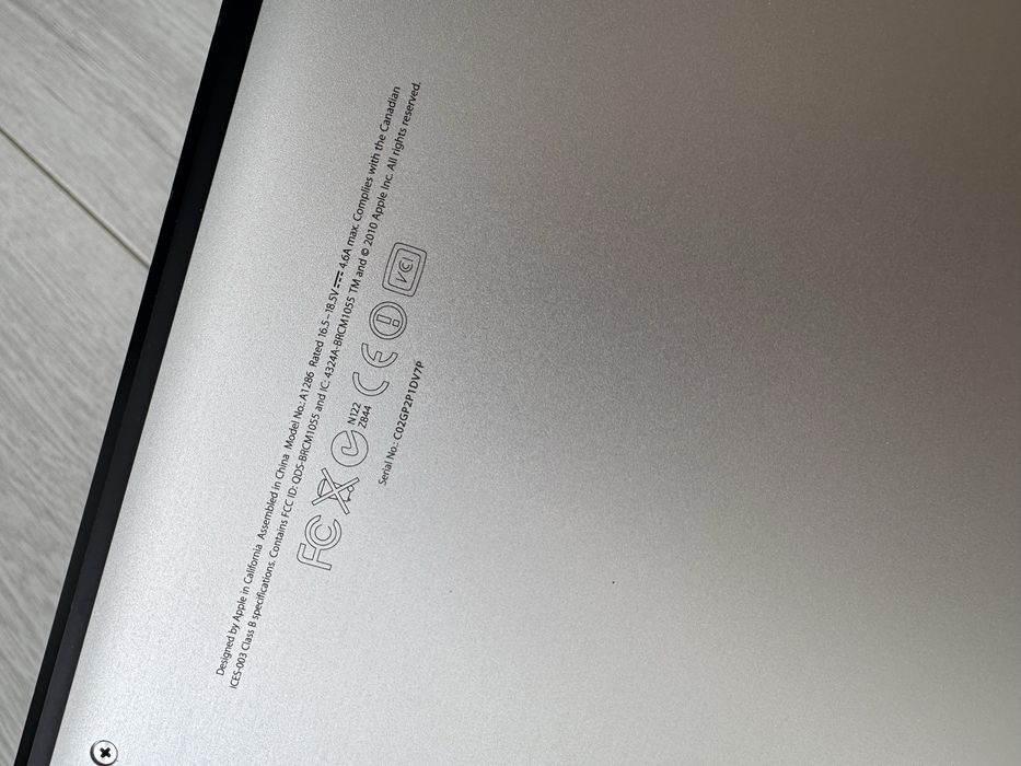 MacBook Pro 15” Mid 2010