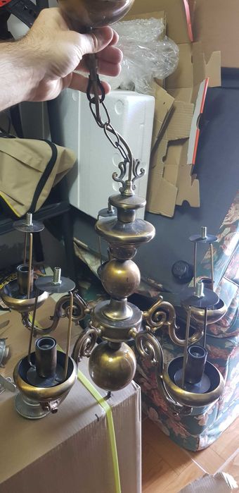 Candeeiro de centro 5 lâmpadas