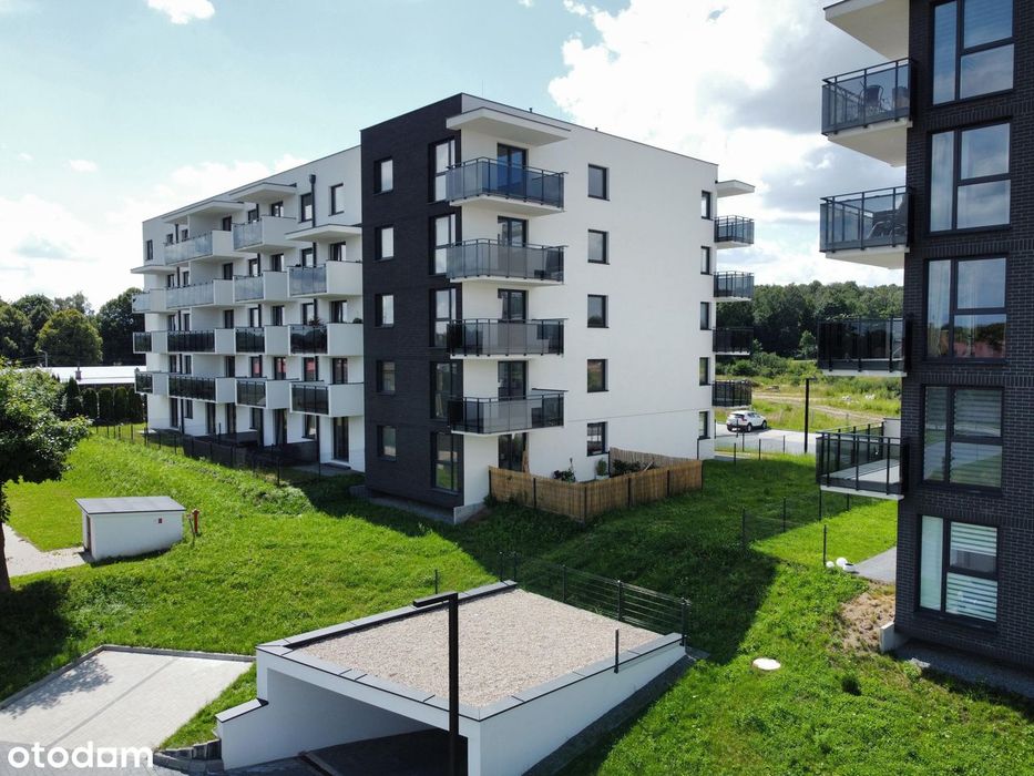 Osiedle Grunwaldzkie. 2 pokoje - 41 m2. Ogródek!