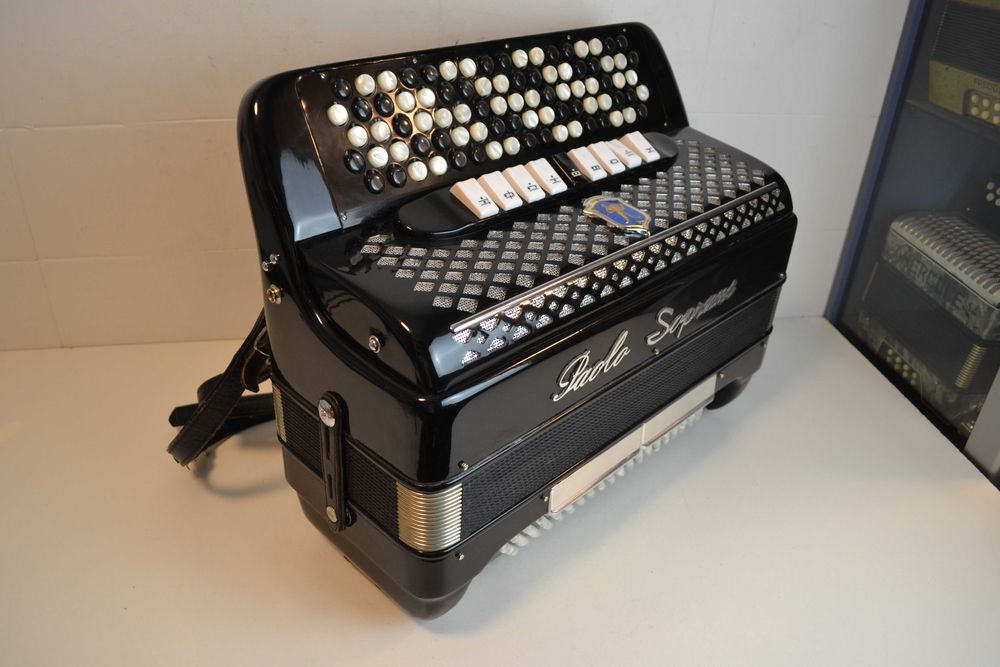 Acordeao Paolo Soprani 4 Voz 120 Baixos, N . 363