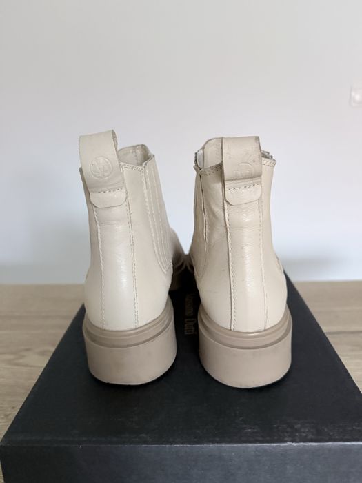 Botki Massimo Dutti 40 skóra naturalna