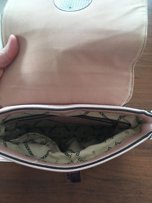 Torebka monnari, pudrowy róż