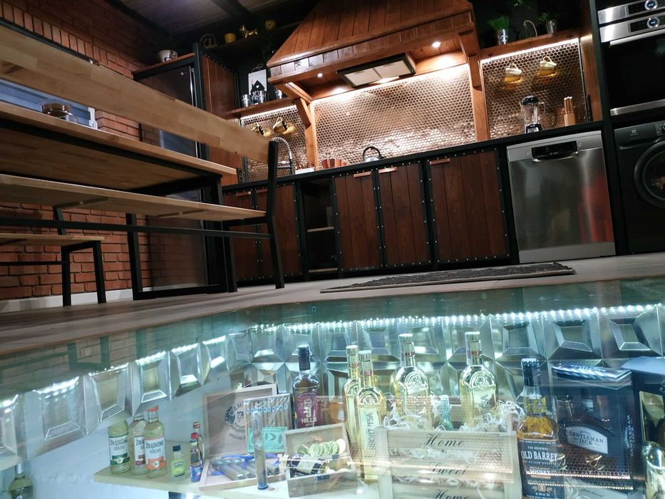 Domek całoroczny ,,Sosnovia" Mazury balia jacuzzi sauna