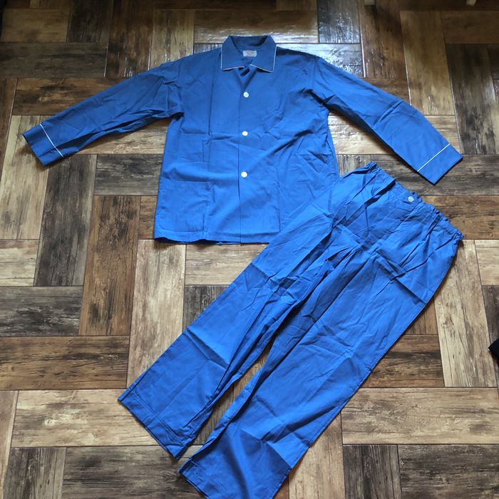 Пижама чоловіча Melka штани та сорочка M синя