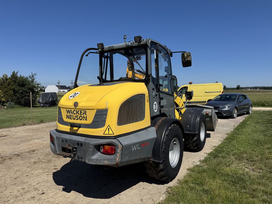 Wacker Neuson WL44  Łyzka + Widły ładowarka kołowa przegubowa