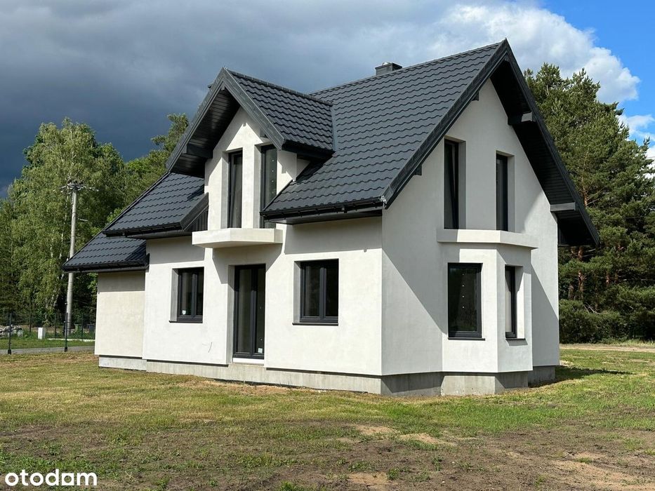 Kompaktowy dom w stanie deweloperskim - osiedle pod Sosnami