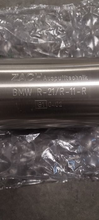 Escape Zach Auspufftechnik BMW