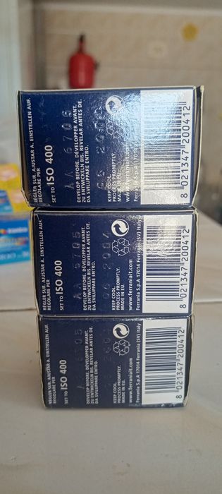 Фото плівка Ferrania Solaris 400 на 24 кадра