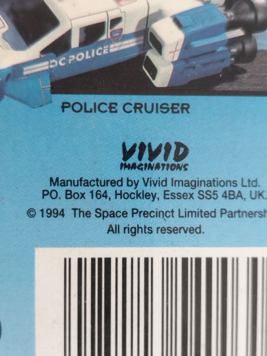 1994 Captain Podley Space Precinct 4 Vivid Imaginations Figure