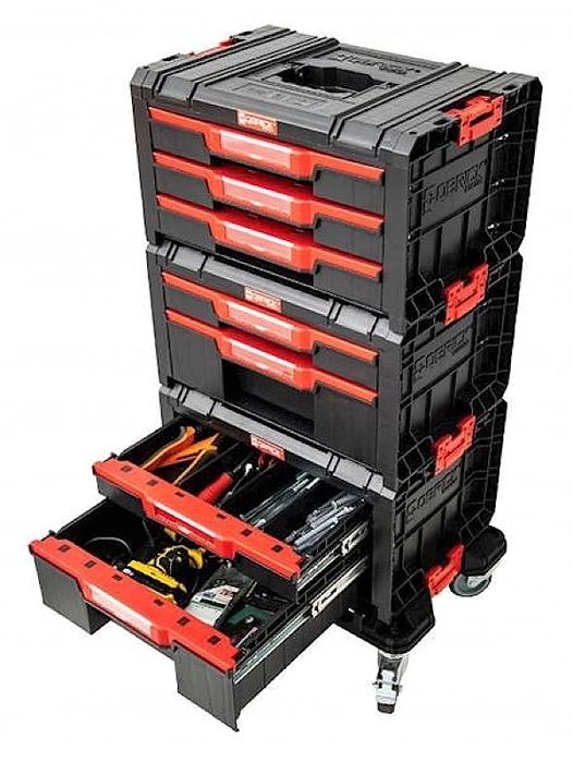 Mobilna Szafka Warsztatow Qbrick System Pro Drawer Set 1