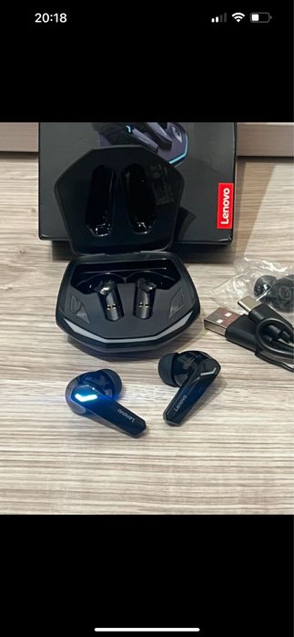 Słuchawki Lenovo GM2 Bluetooth – Nowe, kompletne, z pudełkiem