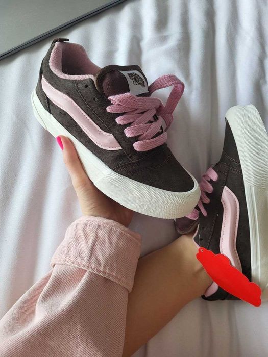 !BIG SALE! Vans Knu Skool Brown Pink 36 37 38 39 40 41 42