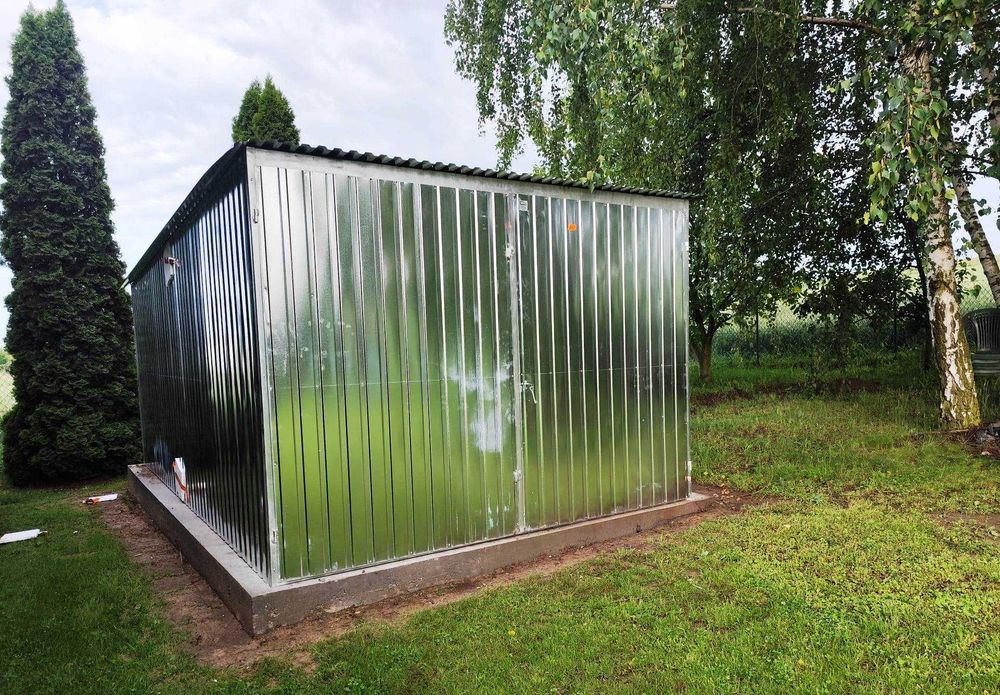 Garaż Blaszany II gatunek w PROMOCYJNEJ cenie