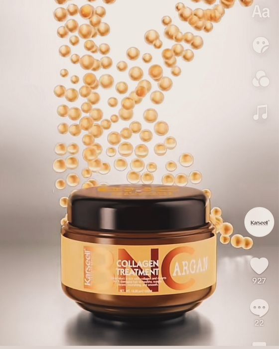 Оригінал ! Знижка !маска Karseell Collagen TreaTment ARGAN 550 ml