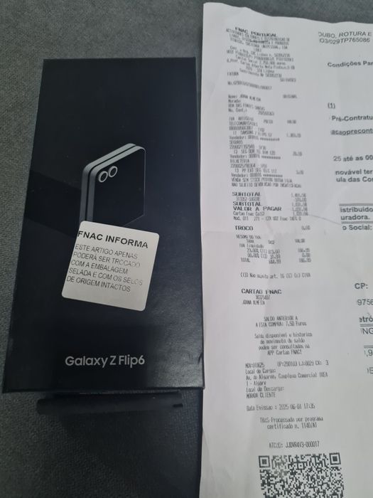 Z FLIP6 512G  novo