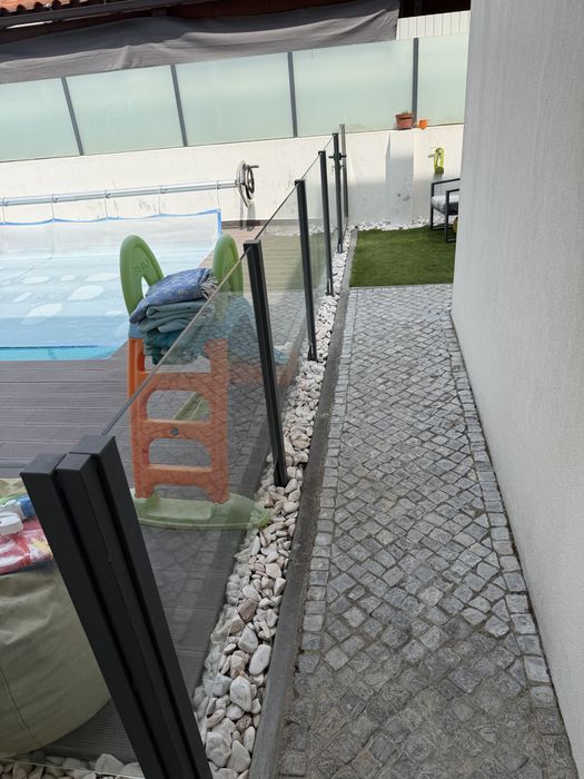 Vedaçao Piscina Vidro