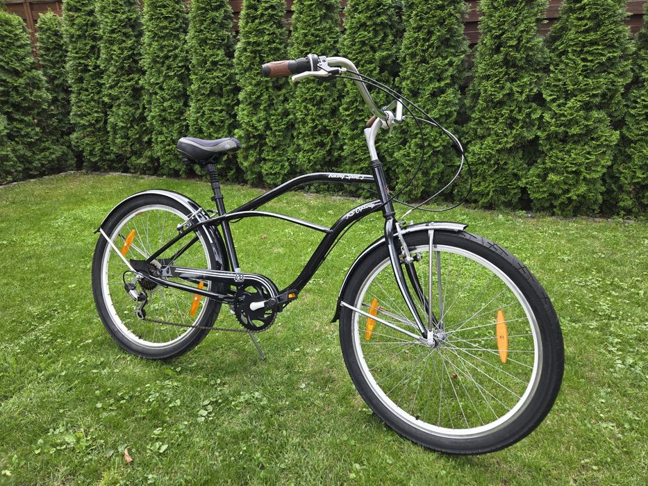 Rower miejski typu Cruiser koła 26" Transport