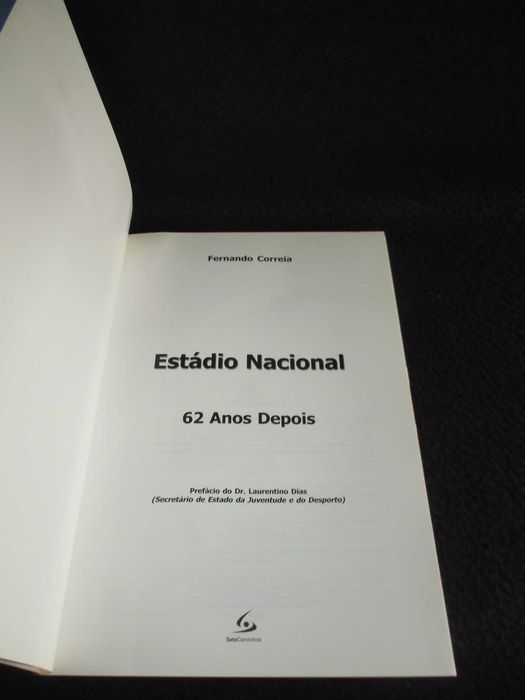 Livro Estádio Nacional 62 anos depois Fernando Correia