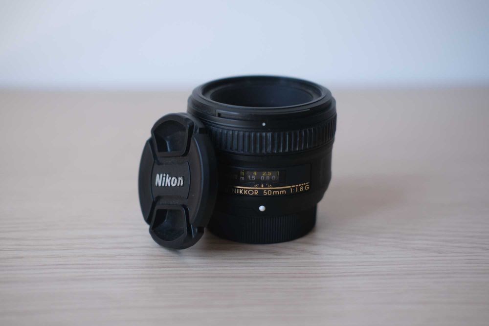 Lente NIKON 50mm AF-S f/1.8