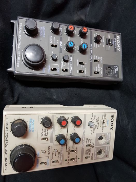 Sony RM-M7g e Sony RM-P9 Unidades Controle Remoto