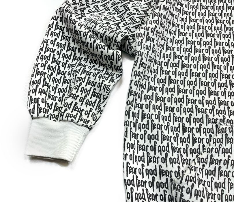 Кофта худі Fear Of God 2016-2017 монограмне оверпрінт лого