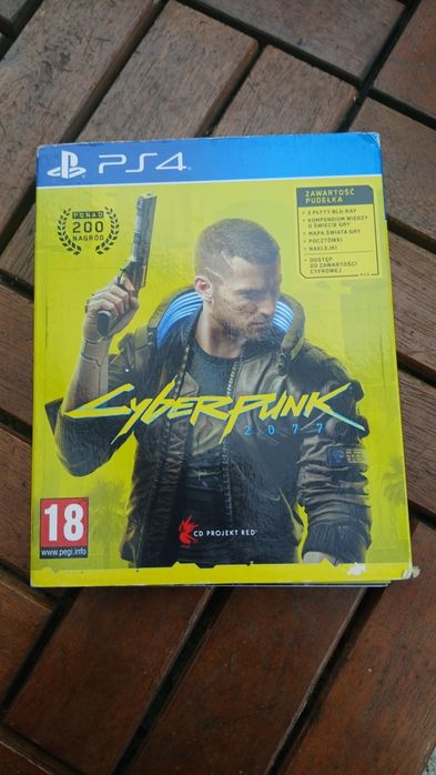 Gra Cyberpunk 2077 na ps4 (dwie płyty)