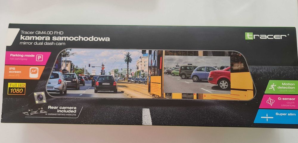 Kamera samochodowa Tracer GM4,0D FHD , nowa