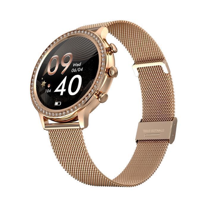 Smartwatch Damski Veltori VT310-1 Złota Bransoleta